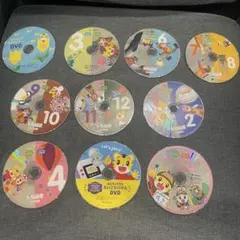 しまじろう DVD10枚セット ほっぷ すてっぷ じゃんぷ