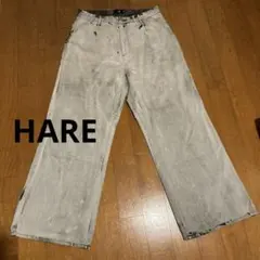 HARE デニムワイドパンツ