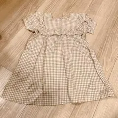 ギンガムチェック柄120 90