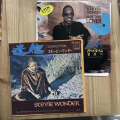 【傷なし美盤‼️】スティービー・ワンダー　EPレコード2枚