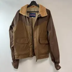 JANSPORT ブラウンジャケット コーデュロイ襟付き