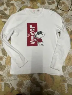 Levi's スヌーピー トレーナー　古着　mサイズ