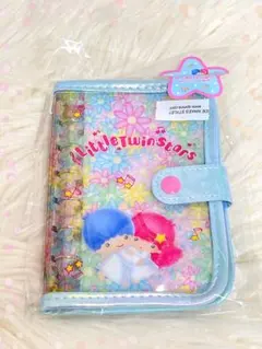サンリオ リトルツインスターズ キキララバインダー シール帳 スピンズ ブルー