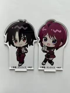 ガンダムSEEDロールアイス　アクスタ　シン&ルナマリア