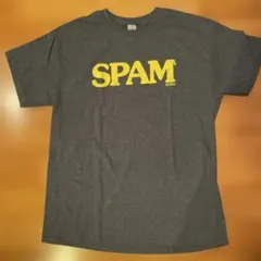 【SPAM】スパム Tシャツ グレー 欧米Lサイズ ★新品★