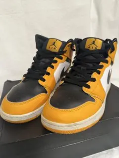 Air Jordan ハイカットスニーカー イエロー