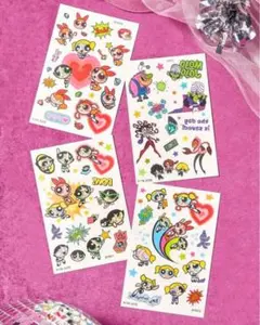 パワーパフガールズ タトゥーシール 4シート