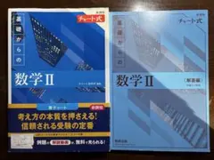 チャート式 新課程 基礎からの数学II 数研出版 青チャート