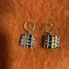 【未使用】イヤリング 1.5×1.5