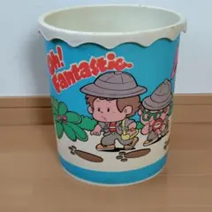 昭和平成レトロ 絵柄ごみ箱 イラスト 日本製のサムネイル