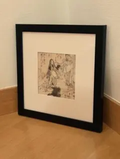 希少品 北川民次 母子像 銅版画 限定30部 額装 アンティーク 即日発送
