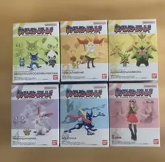 ポケモン スケールワールド カロス地方 全６種セット