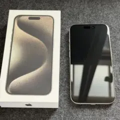 iPhone15 Pro(512GB)ナチュラルチタニウム