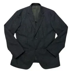 【美品】 ユナイテッドアローズ ウール テーラードジャケット 50 XL グレー
