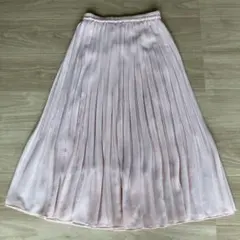 UNIQLO シフォンプリーツスカート ピンク Sサイズ