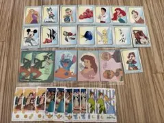 め*る様 ディズニー　キャラクターカード　シール　まとめ売り