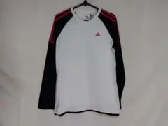 美品！adidas☆アディダス☆climalite ロングTシャツL　UVケア