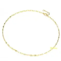 ネックレス ペタルチェーン ゴールド 新品 ステンレス オシャレ シンプル