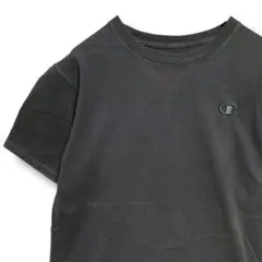 FBDV ロゴ Tシャツ 黒 チャンピオン champion 刺繍 ワンポイント