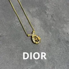 B*G様 DIOR ゴールドネックレス　長さ調整　フェイクダイヤ