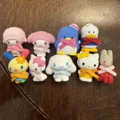 ⭐️ サンリオキャラクターズ 浮き輪 水着 マスコット 6体セット 
