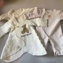 ベビーロンパース　3枚セット