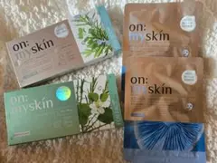 on:my skin オンマイスキン フェイス用（パック）×3個セット - メルカリ