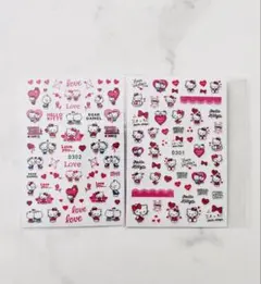 サンリオ ハローキティ ネイルシール 2枚セット