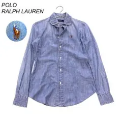 POLO RALPH LAUREN ダンガリー長袖シャツ デニム ポニー刺繍