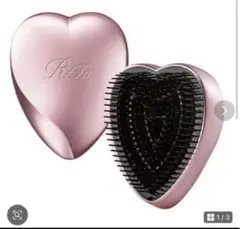 リファ ハート型ヘアブラシ ピンク