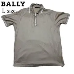 希少　BALLY イタリア製　ベージュ ポロシャツ Lサイズ　春夏コーデのサムネイル