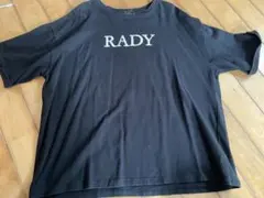 Rady ロゴプリント ビッグシルエット Tシャツ