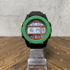 廃盤　Nixon 「THE UNIT」　グリーン×ブラック　稼働品のサムネイル