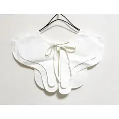 merry jenny 美品 ホワイト 蝶とお花の付け襟