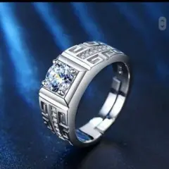 j→→→m43-4/ダイヤモンドＣＺラウンドカットデザインリングRDX