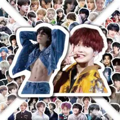 BTS 100枚　シール　ステッカー