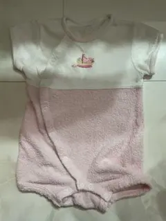 ファミリア　ピンクロンパース 60~75cm