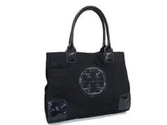 TORY BURCH トリーバーチ 　エラ ナイロン×パテントレザー バッグ