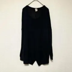 qq620 ベータ β/薄手ニット/長袖/トップス/プルオーバー/セッターカットのサムネイル