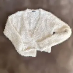 ZARAホワイトカーディガン Mサイズ