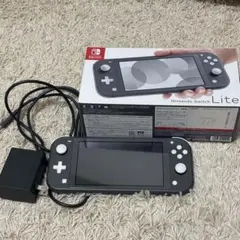 【完動品】　Nintendo Switch Lite グレー 本体