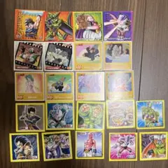 当時物】ドラゴンボールZ じゃんけんマグネット 9枚 オマケ有り 右下の
