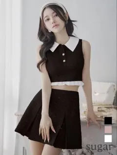 新品未使用タグ付 ROBE de FLEURS セットアップ Sサイズ