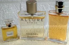 CHANEL香水3本セット ALLURE×2　Eau de toilette×1