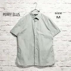 【美品】ペリーエリス PERRY ELLIS 総柄 半袖シャツのサムネイル