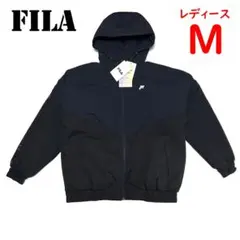 <新品>レディースMサイズ　フィラ　オールウエザージャケット　ブラック　アウター
