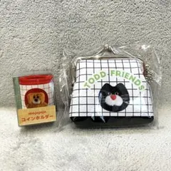mojojojo コインホルダー　PVCがま口ポーチ　２種セット