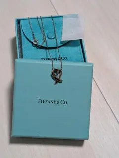 Tiffany & Co.　ラビングハート ハート型ペンダントネックレス