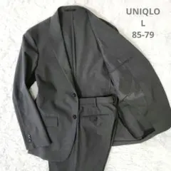 ✨美品✨近年モデル ユニクロ 感動ジャケット パンツ セットアップ 洗濯機OK♪