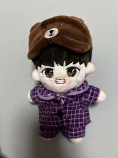 BOOTEA テテ　テヒョン V ぬいぐるみ　10cm 衣装　小物付き テヒョン テテ V BTS ぬいぐるみ 10cm 本体 - メルカリ